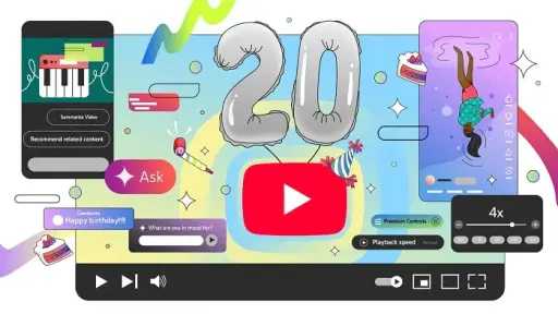 YouTube is turning 20