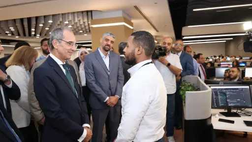 ICT Minister Visits VXI Egypt...
