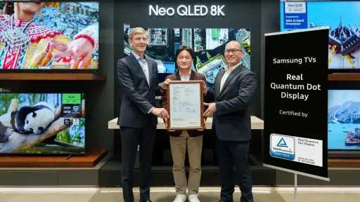 Samsung QLED Certified as Real...
