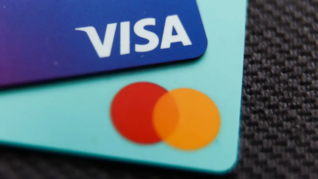 Visa and MasterCard