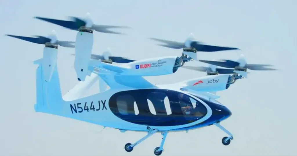 Duba air taxi test flight-UAE
