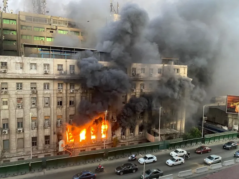 Fire at Ramses Central