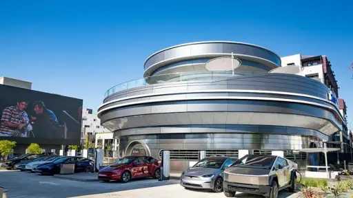 Tesla Diner & Drive-In opens...
