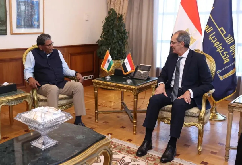 ICT Minister, Indian Ambassador Discuss Collaboration in Offshoring, Capacity Building, AI
