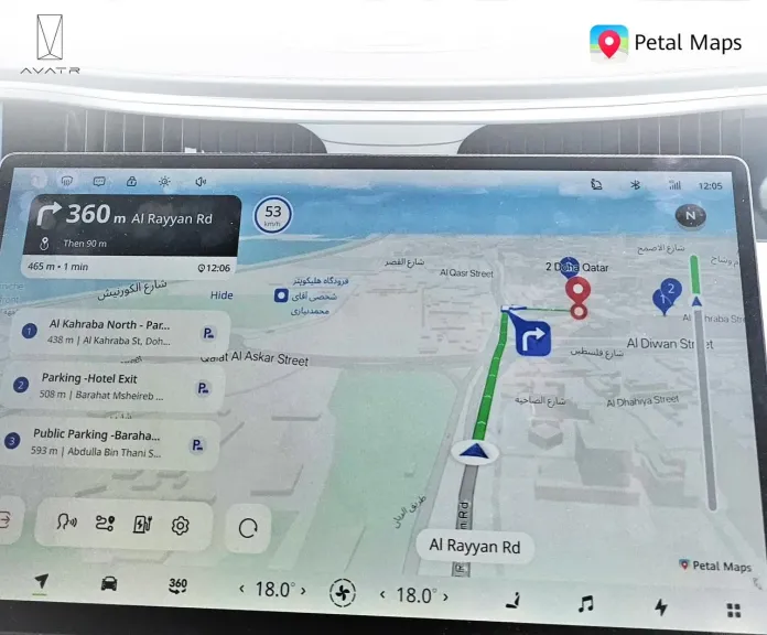 AVATR and Huawei Elevate Smart Driving in the Middle East with Petal Maps and Arabic Localization
