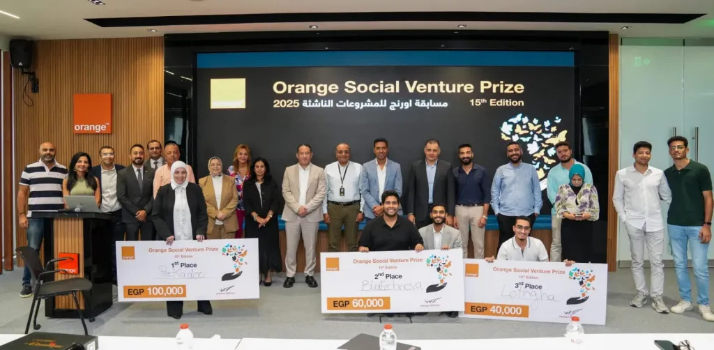 Orange Egypt Announces Winners of Local Orange Social Venture Prize 2025, Three Startups Advance to International Finals