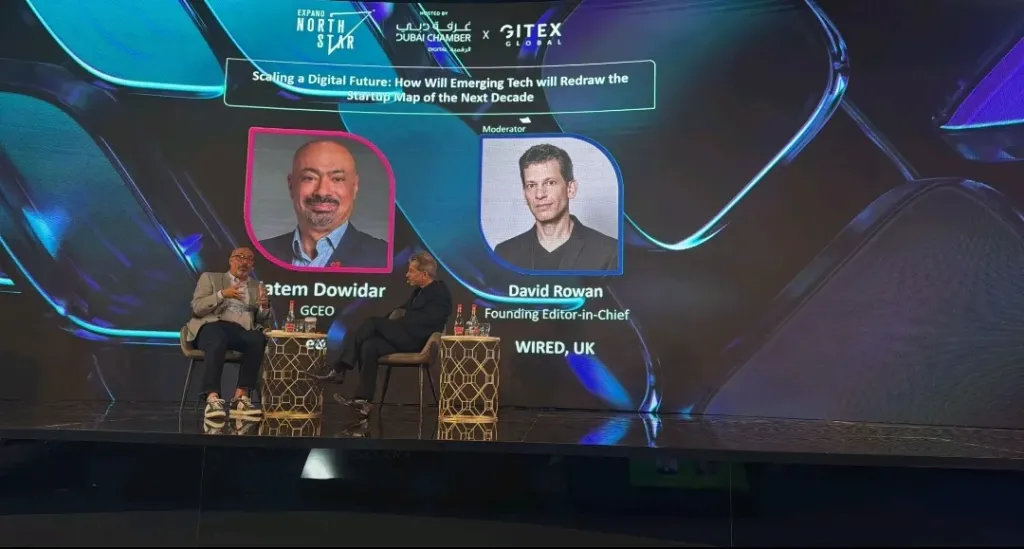 Hatem Dowidar Highlights UAE’s Growing Role in Global Tech Landscape at GITEX GLOBAL Week