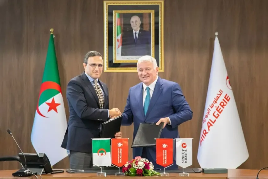 Turkish Airlines and Air Algérie Sign MoU to Expand Strategic Partnership and Codeshare Agreement