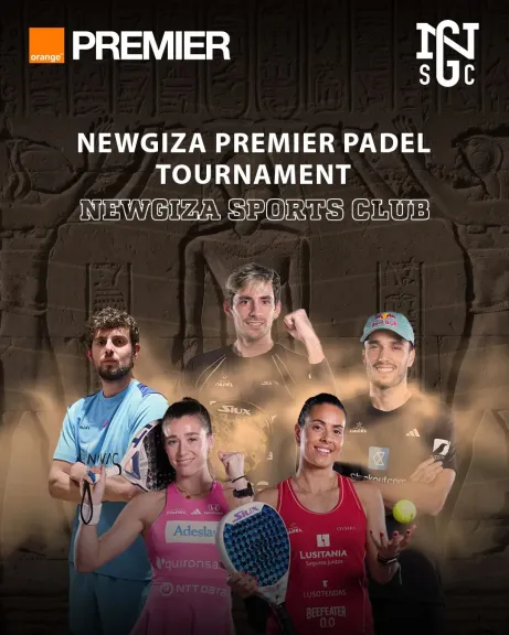 Orange is the Official Sponsor of NEWGIZA Premier Padel