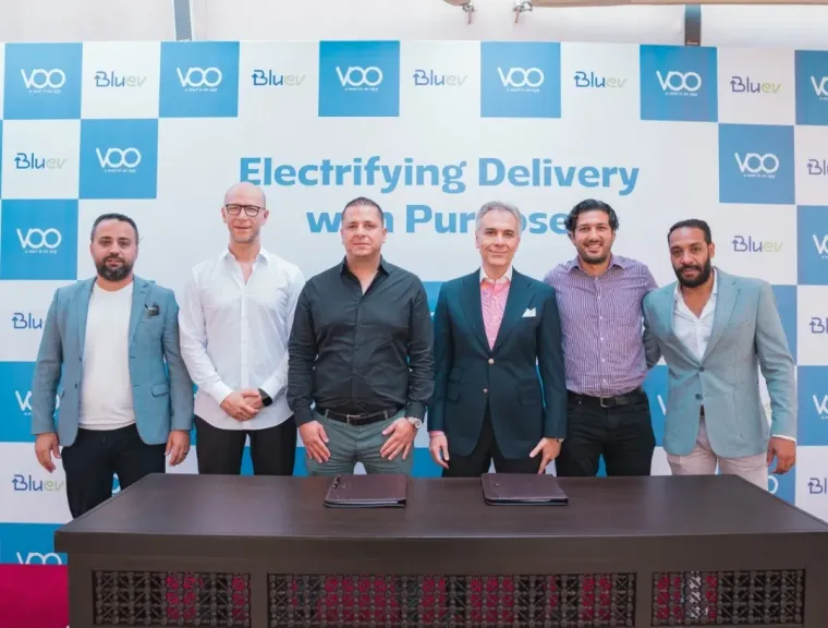 VOO Partners with Blu EV to Launch Egypt’s First Eco-Friendly Electric Delivery Motorcycle Fleet