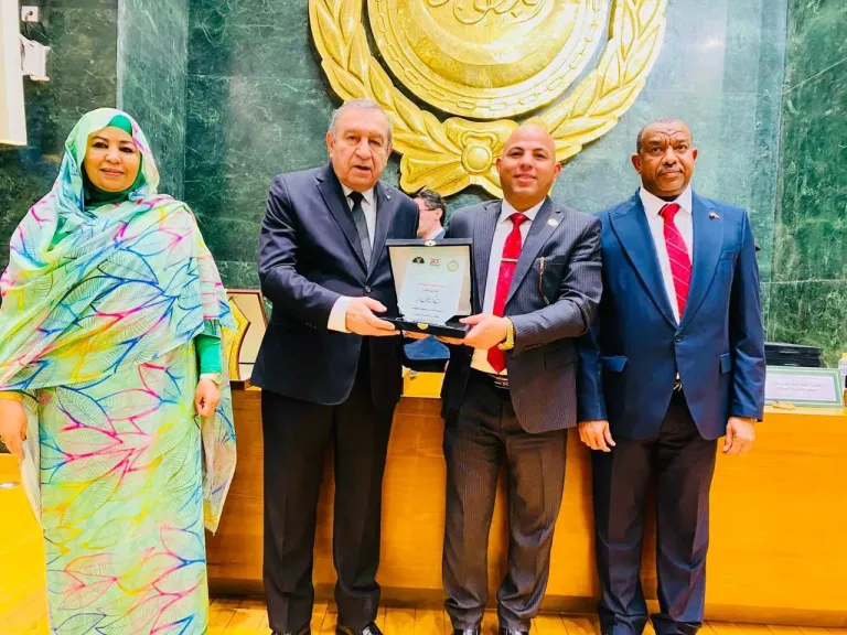 Arab League Honors Engineer Haitham Hussein for Humanitarian and Reconstruction Efforts