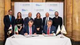 Alexandria Bank and Blue EV...