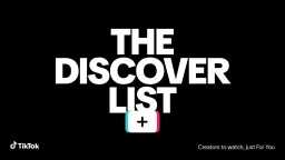 TikTok Unveils The Discover List...
