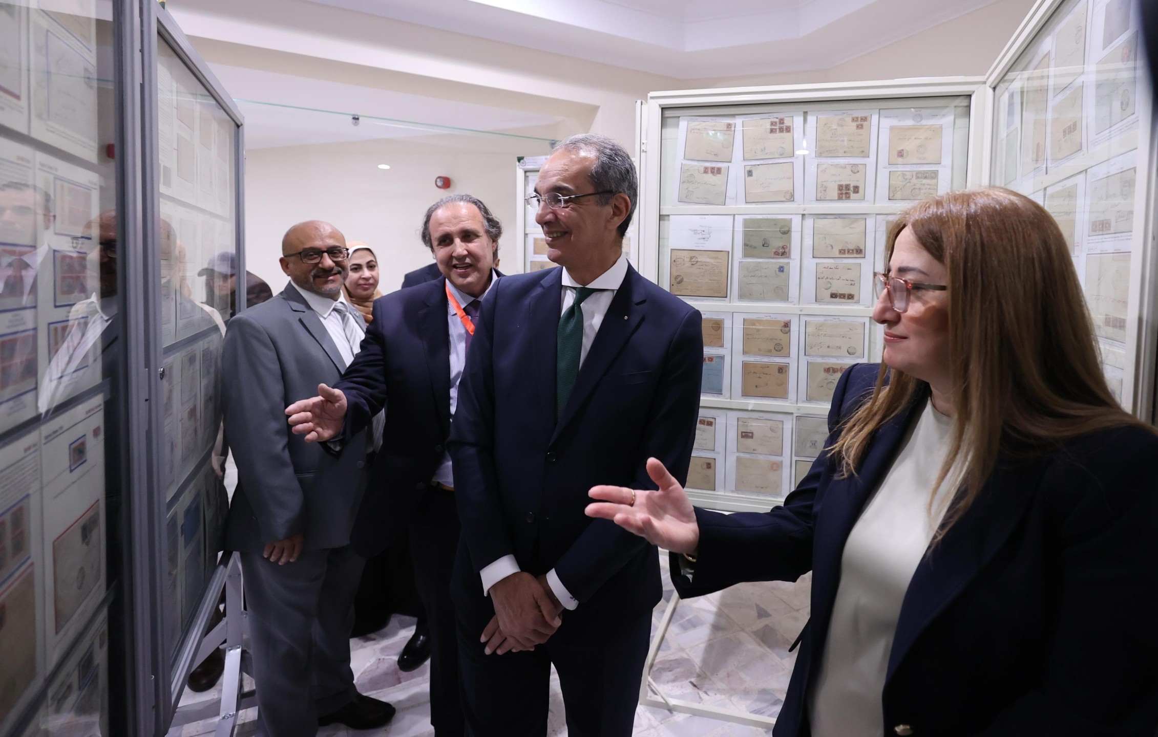 ICT Minister Celebrates Centennial of Egypt’s First Commemorative Postage Stamp